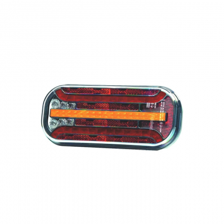 Lampi Camion/ Remorca - Lampa spate  Led  214x95, cu numar, ceata si semnalizare dinamica