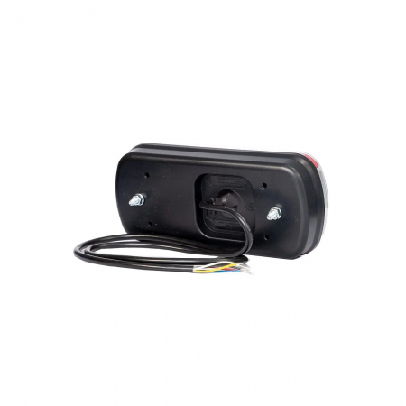 Lampa spate 220x100, 6 functii, cu ceata si numar, LED, FT-130PM Fristom [3]
