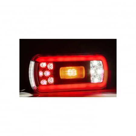 Lampa spate 220x100, 6 functii, cu mers inapoi si numar, LED, FT-130 [3]