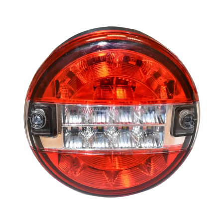 Lampi Camion/ Remorca - Lampa spate rotunda camion/remorca cu LED 125mm, 12/24V  ( pret pe bucata )