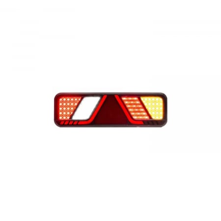 Lampa stop 450x138, 24V, LED, 6 functii, ceata, mers inapoi, cu triunghi, stanga/dreapta C [2]