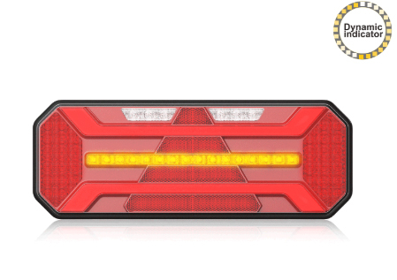 Lampi Camion/ Remorca - Lampa stop camion LED cu semnalizare dinamica DREAPTA 12 - 24V Omologata U.E