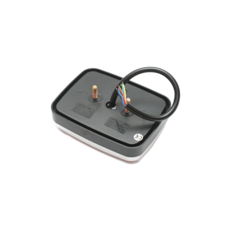 Lampa stop spate dreptunghiulara LED 12V/24V universala 125x95x35mm [3]