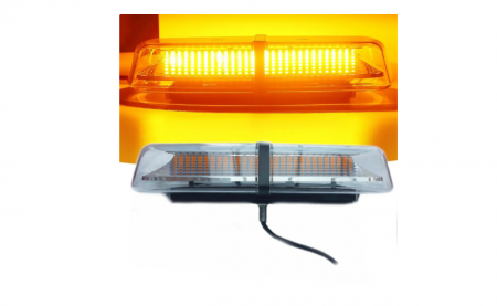 Stroboscoape - Lampă stroboscopica de avertizare lumina portocalie 12/24v cu 72 Led
