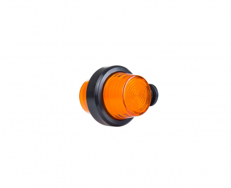 Electronice si electrice auto - Lampa sub oglinda gabarit portocalie lumina LED tip neon
