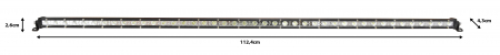 Lampa tip bara cu 42 leduri 9-60V 126W 6000K [5]