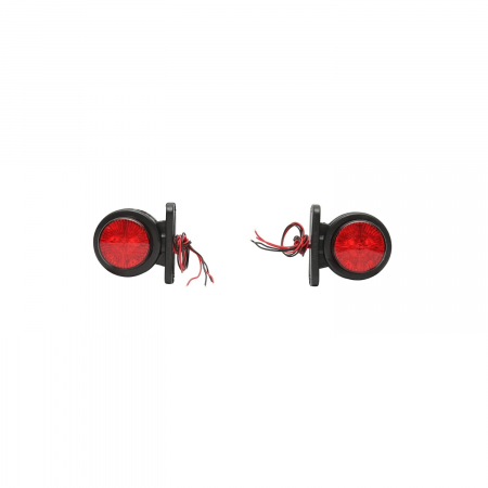 Lampi Laterale - Set Lampi laterale de gabarit cu LED 12/24V, rosu-alb