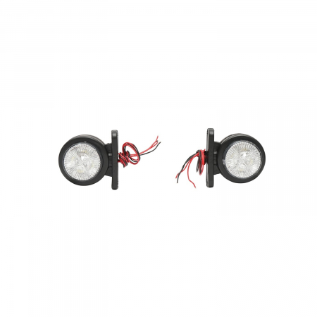 Set Lampi laterale de gabarit cu LED 12/24V, rosu-alb [2]