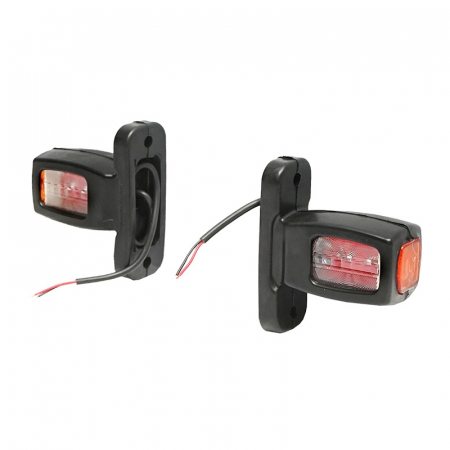 Lampi laterale de gabarit cu LED 12/24V, rosu-alb-galben [1]