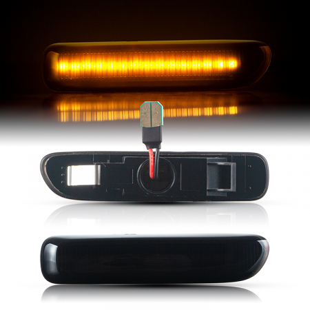 Electronice si electrice auto - Lampi LED semnalizare dinamica compatibila BMW E46
