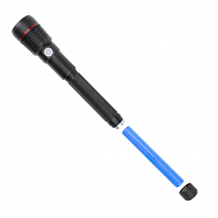 Lanterna PNI Adventure F450 din aluminiu, cu functie focus, BOOST, LED 20 W, 1500 lm pana la 450 m, 4400 mAh, IPX5, cu alimentator PNI CHG300 inclus [3]