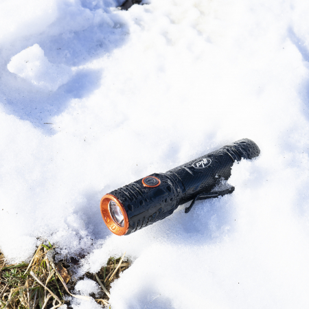 Lanterna PNI Adventure F650 cu LED 20W, 2000lm, din aluminiu, IPX6, acumulator inclus, incarcare prin USB tip C [13]