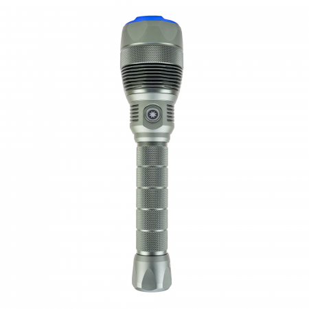 Lanterna PNI Adventure F810 cu LED 138 W, 3 niveluri iluminare plus Turbo, 12000 lumeni, zoom, pana la 250 m, acumulator 5000 mAh, IPX7, functie Power BanK [9]