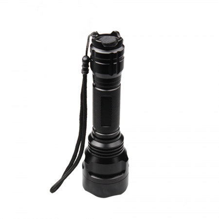 Lanterna PNI Adventure FBW88 lumina alba, distanta 350 m, 700lm, acumulator 18650 3000mAh si incarcator inclus, negru [2]