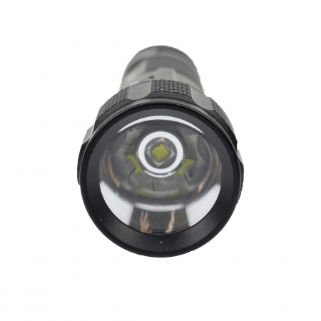 Import - Lanterna PNI Adventure FDW25 cu LED, 800lm, aluminiu, acumulator 3000 mAh, distanta 200 metri
