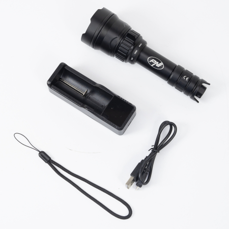 Lanterna PNI Adventure IRBW198, focus, Li-Ion 3000mAh, IR850, IR940 si lumina alba [4]