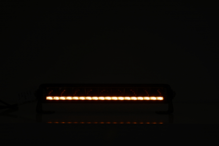 LED Bar Girofar, lumină albă puternică și lumină portocalie de avertizare, calitate înaltă, DRL, 80W, 3800lm, 54,5cm, 12-24V [4]