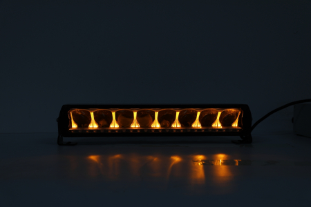 LED Bar Girofar, lumină albă puternică și lumină portocalie de avertizare, calitate înaltă, DRL, 80W, 5500lm, 45cm, 12-24V [14]