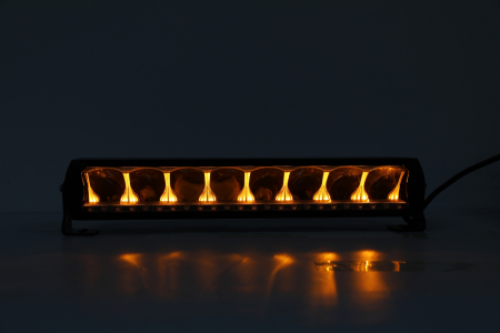 LED Bar Girofar, lumină albă puternică și lumină portocalie de avertizare, calitate înaltă, DRL, 80W, 5500lm, 45cm, 12-24V [10]