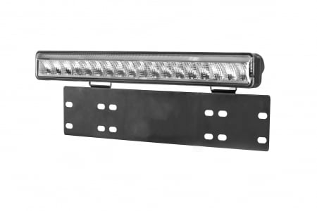 Led Bar Proiector cu Suport Numar Auto Flexzon, 3 functii, 38cm, 55W, 4768lm, 12V - 24V, E-Mark [1]