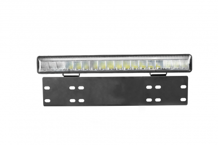 Noutati Flexzon - Led Bar Proiector cu Suport Numar Auto Flexzon, 3 functii, 38cm, 55W, 4768lm, 12V - 24V, E-Mark