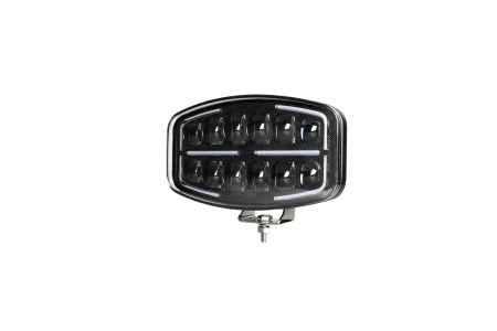 Poriector LED Far cu functie DRL, lumina alba/galbena - 12-24V, pentru jeep, camion, utilaje agricole si altele [2]