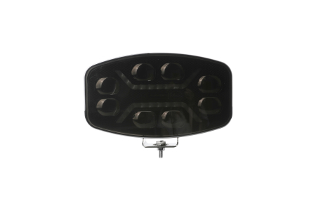 LED Far cu functie DRL, lumina alba/galbena - Carcasa fumurie - 12-24V, pentru jeep, camion, utilaje agricole si altele [2]