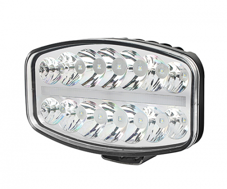 Proiector LED Halogen 10 inch cu DRL alb/portocaliu 12-24V, 80W, 4000 lm, Certificat E9 [2]