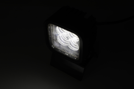 Proiector LED Halogen 30W - Alb, Lumina difuza cu lumina DRL galbena si rosie 12-24V [16]