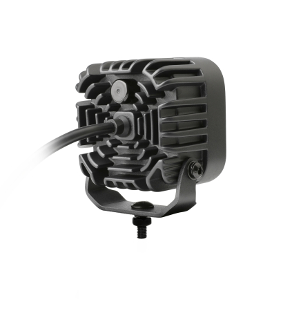 Proiector LED Halogen 30W - Alb, Lumina difuza cu lumina DRL galbena si rosie 12-24V [9]