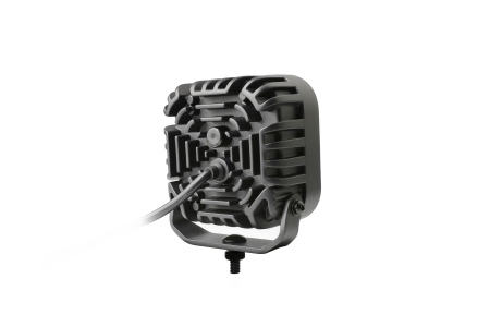 Proiector LED Halogen 60W - Alb, Lumina difuza cu lumina DRL galbena si rosie 12-24V [8]