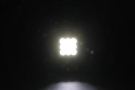 Proiector LED Halogen 60W - Alb, Lumina difuza cu lumina DRL galbena si rosie 12-24V [11]
