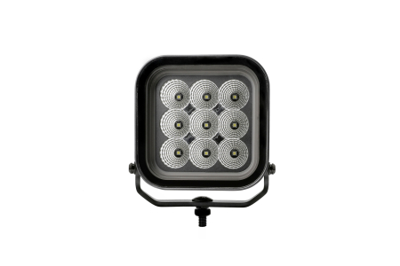 Proiector LED Halogen 60W - Alb, Lumina difuza cu lumina DRL galbena si rosie 12-24V [4]