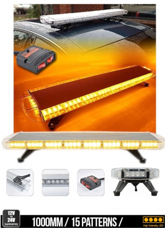 Girofaruri - Rampa girofar cu Led  semnalizare de urgenta 12-24V, 98cm