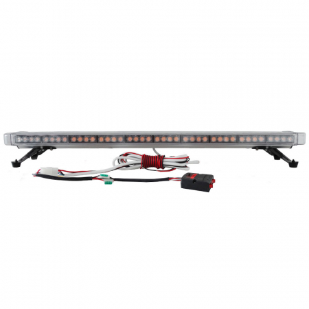 Girofar Led  de semnalizare de urgenta, 15 moduri de functionare, lumina galbena portocalie E-Mark E9, 120 сm, 12-24V [6]