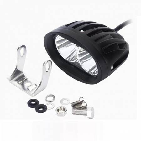 Led Proiector Far de lucru 10W 750 LM, 12-24V, albastru [5]