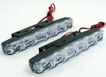 Lumini de zi DRL - Lumini de zi DRL COB P6S 12V lumina alba
