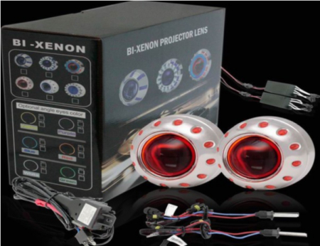Xenon - Lupe Bi-xenon Devil Eyes ALB 2.5 inch 001W
