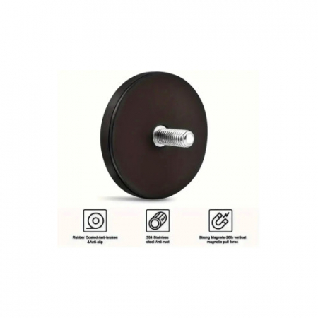 Magnet M6 cu tija si filet exterior Ø 135mm [1]