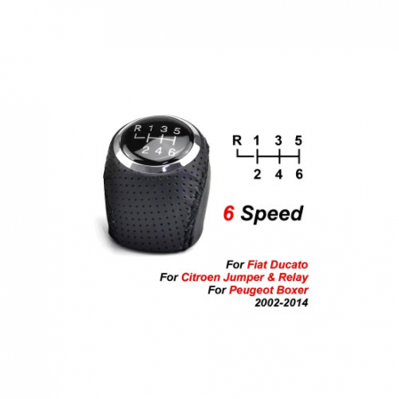 Maner schimbator compatibil Fiat Ducato, Peugeot Boxer, Citroen Jumper cu 2 adaptoare pentru 5 si 6 viteze [1]