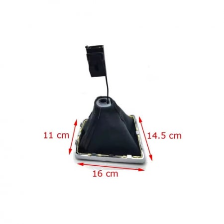 Maner si manson schimbator auto imitatie piele compatibil Opel Zafira B cu 2 adaptoare pentru 5 si 6 viteze [2]