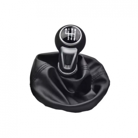 Seat - Maner si manson schimbator auto imitatie piele compatibil Seat Leon II 1P 2005–2012