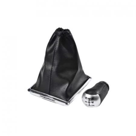 Maner si Manson schimbator imitatie piele compatibil Ford Focus MK2 2004-2008 5 viteze [1]