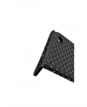 Masa de bord cu 2 suporti pentru pahare ,piele ecologica culoare Negru cusatura Gri compatibila Volkswagen T5 [1]