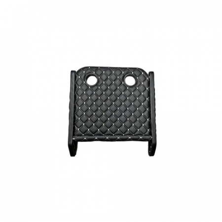 Masa de bord cu 2 suporti pentru pahare ,piele ecologica culoare Negru cusatura Gri compatibila Renault Master  2020-2024 [2]