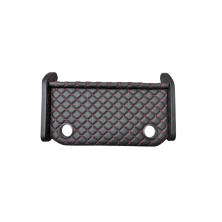 Accesorii pentru interior - Masa de bord piele ecologica culoare Negru cusatura Rosie compatibila Iveco 2024-2025