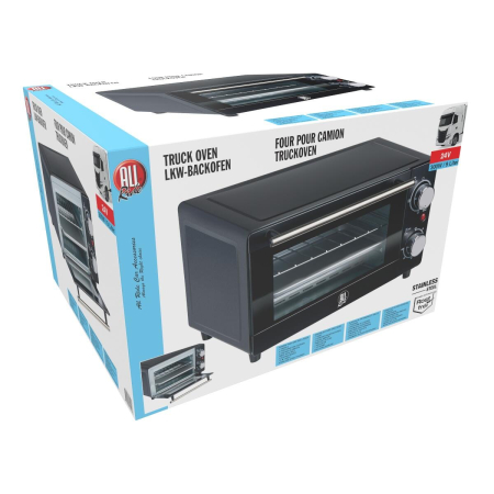 Noutati Real Auto - Mini cuptor electric All Ride pentru camioane si rulote - 9L, 24V, 300W