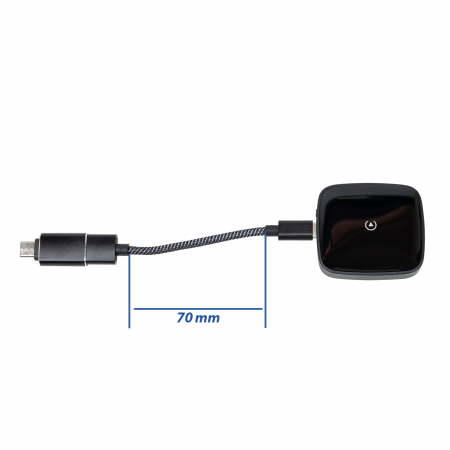 Modul conversie wireless PNI CP200 USB-C, 5V-1A, pentru masini cu Carplay, Android Auto din fabrica prin cablu [1]