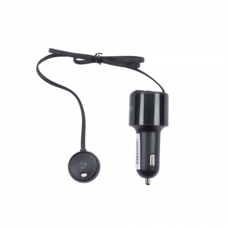 Modulator FM PNI Valentine V880 cu microfon, Bluetooth 5.0, MP3 player, transmitator FM, port USB dual, incarcare rapida dispozitive mobile prin QC3.0, compatibil cu Siri si Google Assistant [6]