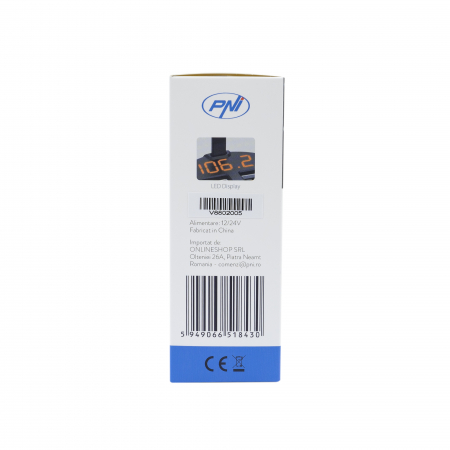Modulator FM PNI Valentine V880 cu microfon, Bluetooth 5.0, MP3 player, transmitator FM, port USB dual, incarcare rapida dispozitive mobile prin QC3.0, compatibil cu Siri si Google Assistant [2]